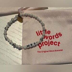 “Mrs” Beaded Bracelet- Little words project bride